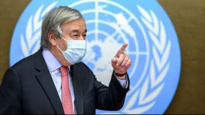 UN-Generalsekret&auml;r fordert Zusammenarbeit mit den Taliban in Afghanistan