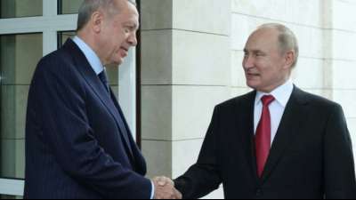 Erdogan und Putin beraten &uuml;ber gemeinsame R&uuml;stungsprojekte
