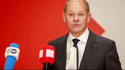 Scholz will mit Gr&uuml;nen und FDP Regierung f&uuml;r "den Fortschritt" bilden
