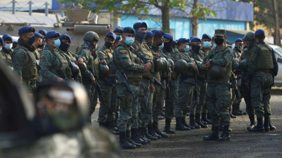 Ecuador schickt nach Gef&auml;ngnismassaker nun das Milit&auml;r
