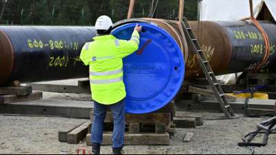 Russisches Schiff nimmt in d&auml;nischen Gew&auml;ssern Arbeit f&uuml;r Nord Stream 2 auf
