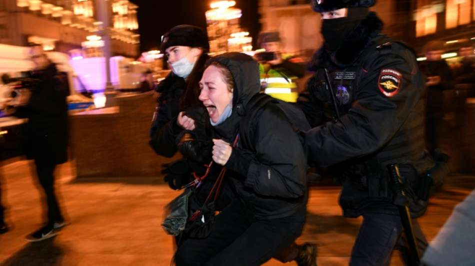 NGO: Bereits mehr als 3000 Festnahmen bei Anti-Kriegs-Demos in Russland 