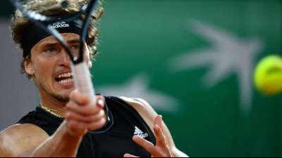 Zverev schl&auml;gt Djere und steht erneut im Achtelfinale