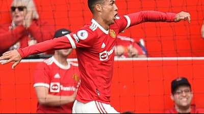 Ronaldo trifft bei ManUnited-Comeback