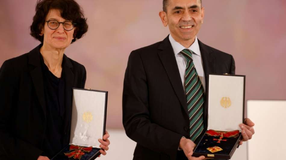 Biontech-Gr&uuml;nder T&uuml;reci und Sahin erhalten Paul-Ehrlich-Preis