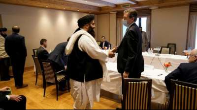 Gespr&auml;che von Vertretern des Westens mit Taliban-Terroristen
