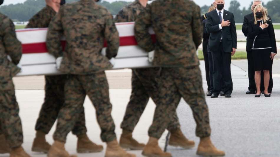 Biden: Letzte Ehre f&uuml;r in Kabul ermordete US-Soldaten