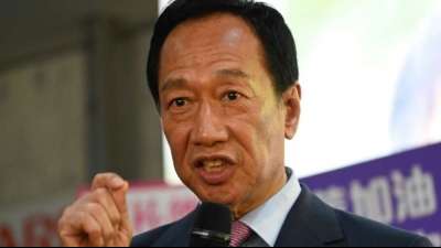 Foxconn-Chef nach Präsidentschaftskandidatur kein Konzernboss