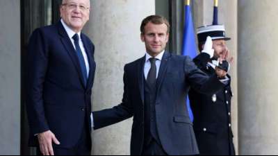 Macron mahnt libanesischen Ministerpr&auml;sidenten zu Reformen