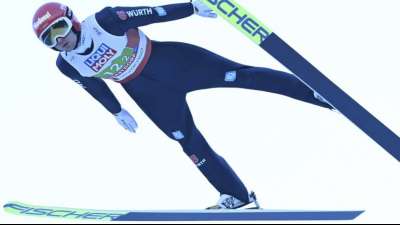 Kombination: Weber Zweiter nach dem Springen - Riiber 13.