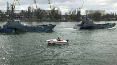 Zwischenfall zwischen russischer und britischer Marine im Schwarzen Meer