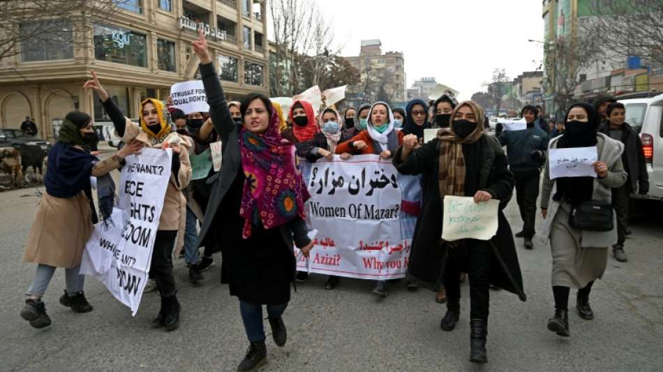 Angeh&ouml;riger: Taliban lassen afghanische Demonstrantin frei