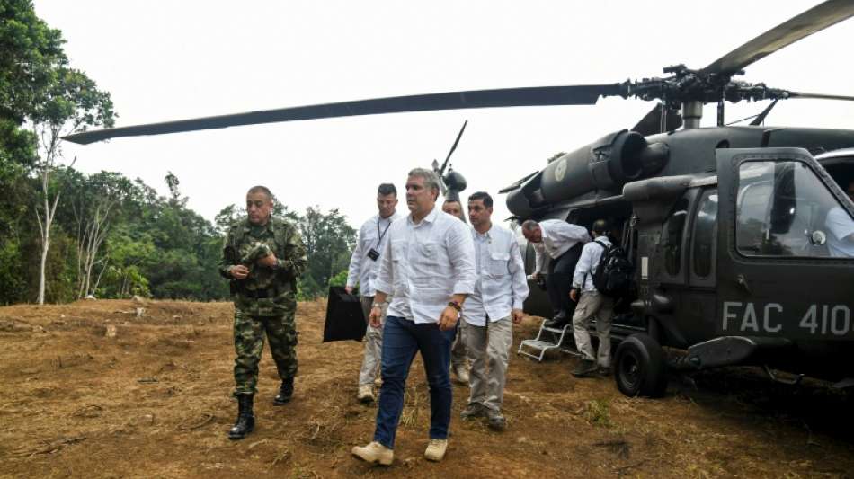 Kolumbiens Pr&auml;sident berichtet von Angriff auf seinen Hubschrauber
