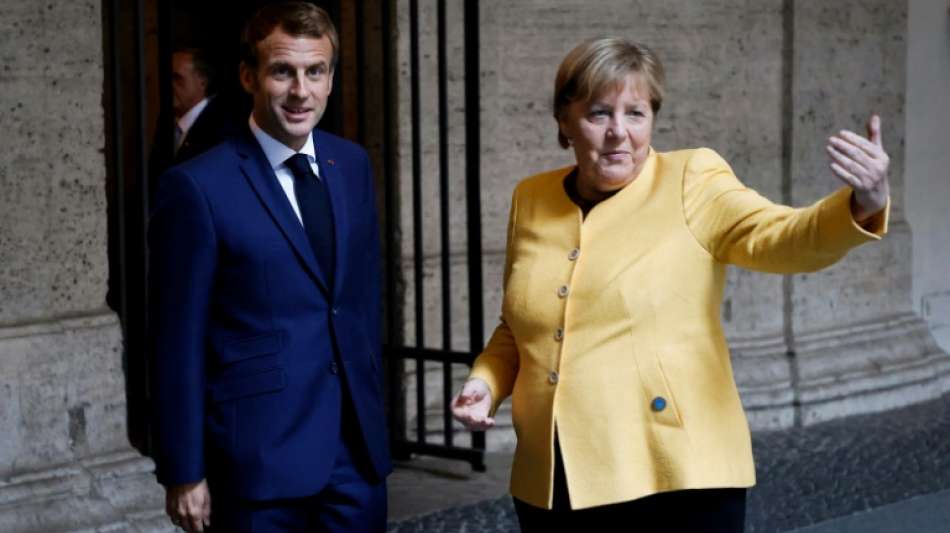 Paris: Merkel zum Abschiedsbesuch bei Macron