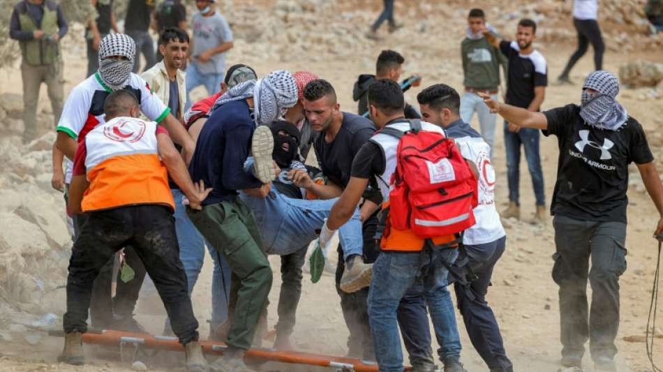 Mehr als 140 Pal&auml;stinenser bei Zusammenst&ouml;&szlig;en im Westjordanland verletzt