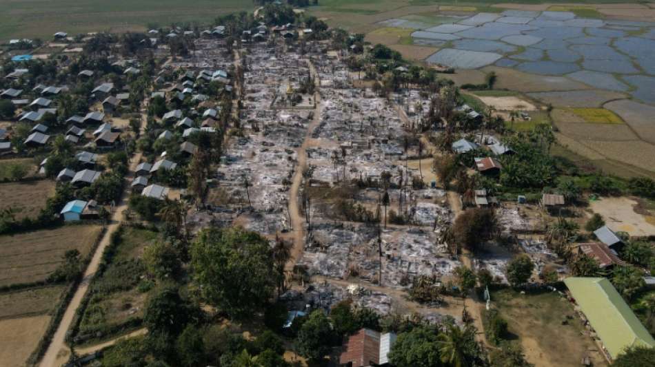 Dorfbewohner werfen Myanmars Milit&auml;r Brandschatzung vor