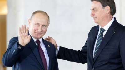 Bolsonaro will Besuch bei Putin trotz Spannungen im Ukraine-Konflikt antreten