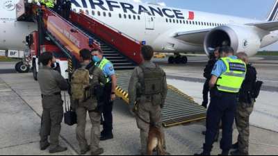 Sprengstoff-Alarm in Paris wegen Air-France-Flugzeugs aus dem Tschad