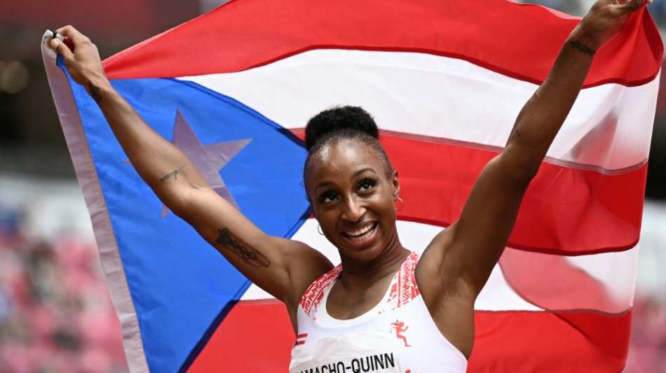 H&uuml;rdensprinterin Camacho-Quinn zweite Olympiasiegerin aus Puerto Rico