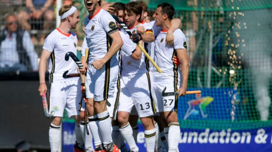 "Stolz wie Bolle": Hockey-M&auml;nner erstmals seit 2015 wieder im EM-Finale