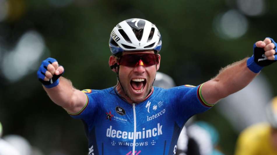 Cavendish gewinnt vierte Tour-Etappe - van der Poel beh&auml;lt Gelb