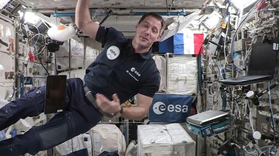 Franz&ouml;sischer Astronaut Pesquet &uuml;bernimmt Kommando auf ISS