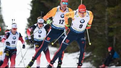 Biathlon: K&uuml;hn und Doll laufen in die Top Ten