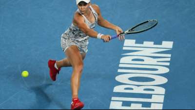 Barty unantastbar: Melbourne-Finale gegen Collins