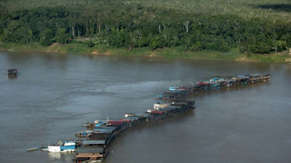 Brasilien brennt &uuml;ber 70  Boote von illegalen Goldsuchern ab