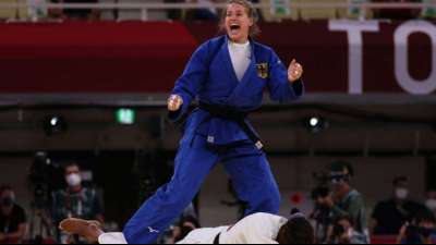 Judo: Weltmeisterin Wagner holt Olympia-Bronze
