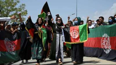Proteste gegen islamistische Taliban-Terror-Bestien