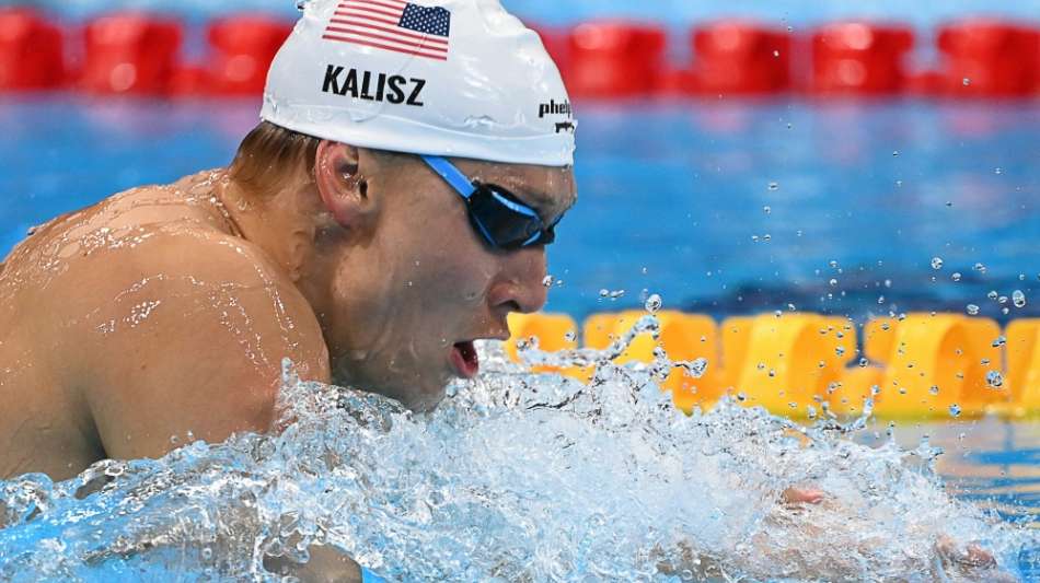 Ex-Weltmeister Kalisz gewinnt erstes Schwimm-Gold in Tokio