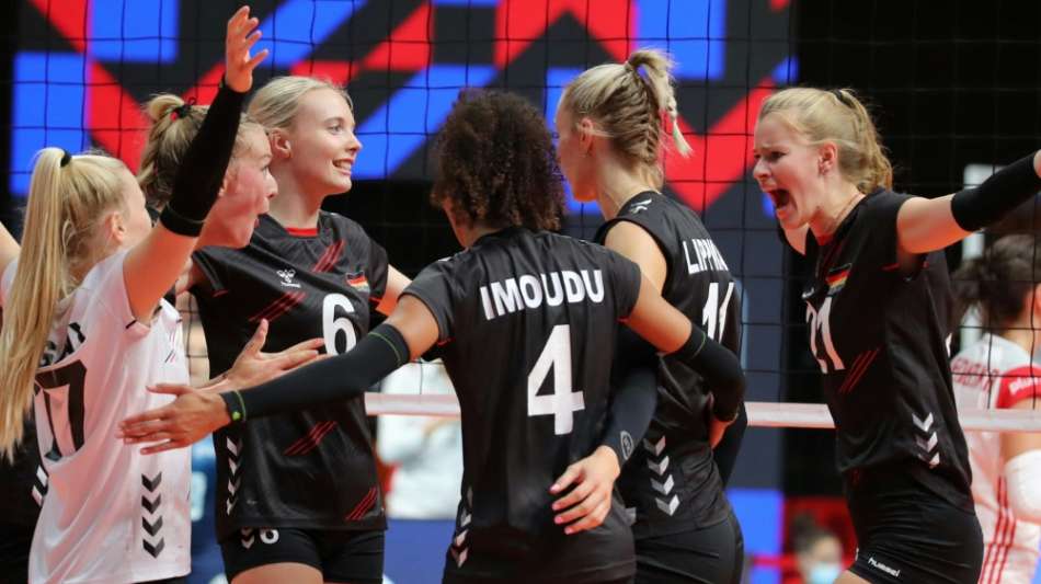 EM-Vorrunde: Erster Sieg f&uuml;r deutsche Volleyballerinnen