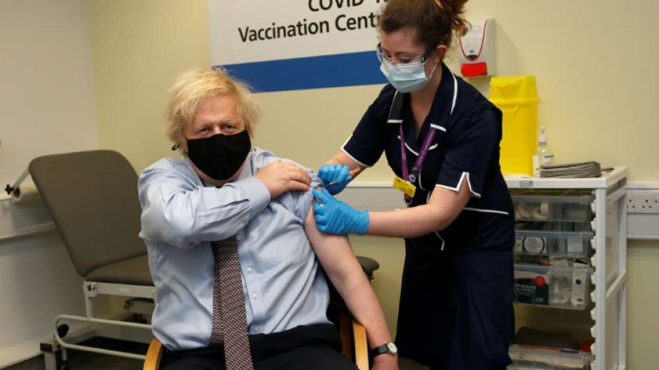 Boris Johnson bekommt seine erste Corona-Impfung