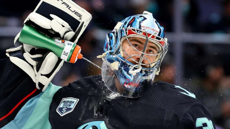 NHL: Nationaltorh&uuml;ter Philipp Grubauer verliert mit den Kraken