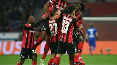 Doppelpack von Diaby: Leverkusen dicht vor Achtelfinaleinzug