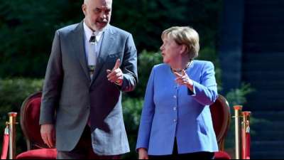 Kanzlerin Merkel trifft Regierungschefs der Westbalkan-Staaten