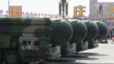 China will sein Atomwaffenarsenal weiter "modernisieren"