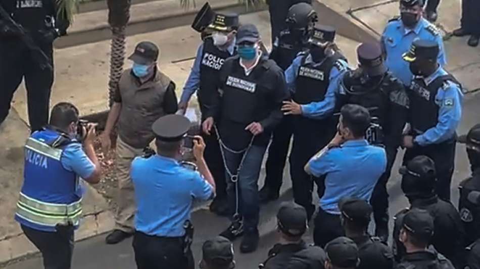 Ex-Pr&auml;sident von Honduras bis zu Anh&ouml;rung im M&auml;rz in U-Haft
