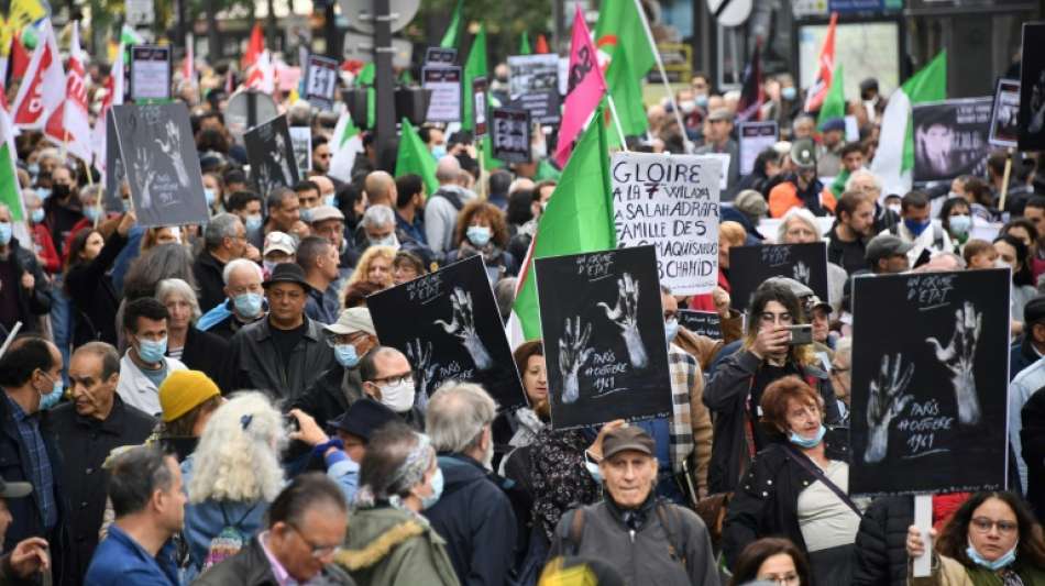 Demo in Paris fordert Anerkennung von Massaker in Algerien