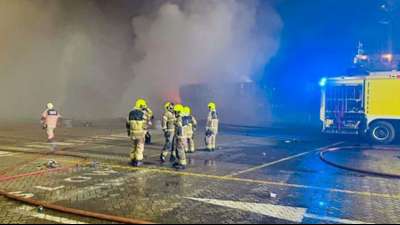 Dubais Hafenbeh&ouml;rde gibt Entwarnung nach Feuer auf Containerschiff