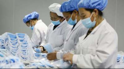 China exportierte 2020 &uuml;ber 220 Milliarden Masken