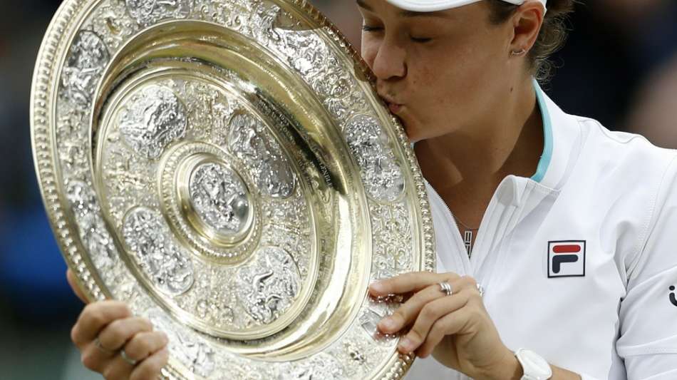 Barty nach Wimbledonsieg dem&uuml;tig: "Wichtiger, ein guter Mensch zu sein"