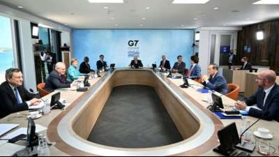 Beratungen &uuml;ber Klimaschutz zum Abschluss des G7-Gipfels