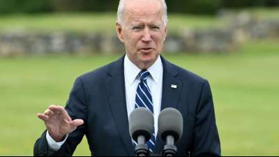 Biden verk&uuml;ndet "historische" US-Spende von 500 Millionen Corona-Impfdosen 
