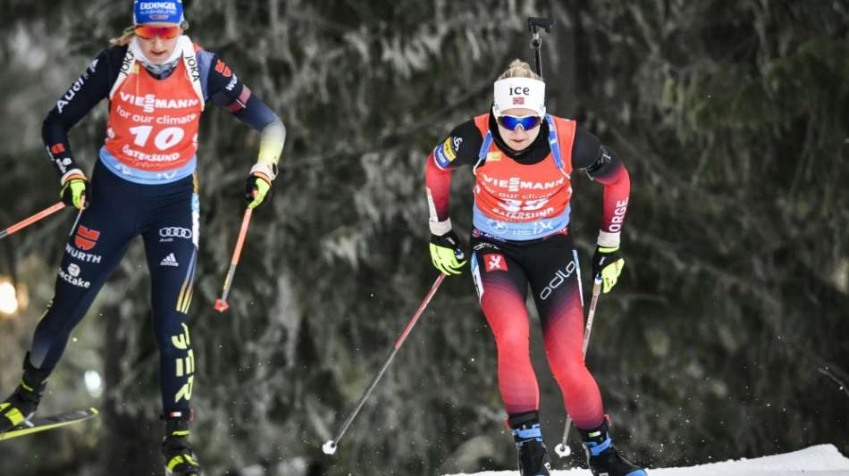 Biathlon: Preu&szlig; sichert sich als Siebte die Olympia-Norm - Hanna &Ouml;berg gewinnt