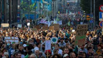 Zehntausende Belgier demonstrieren f&uuml;r mehr Klimaschutz