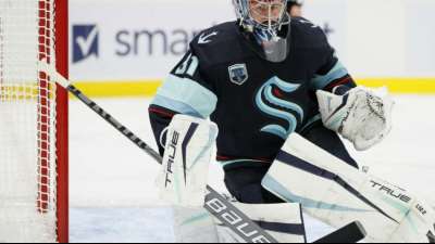 NHL: D&auml;mpfer f&uuml;r Grubauer und Kraken - Sturm siegt mit Wild