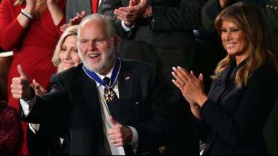 Umstrittener US-Radiomoderator Rush Limbaugh im Alter von 70 Jahren gestorben