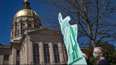 Unternehmen gegen umstrittene Wahlrechtsreformen in den USA